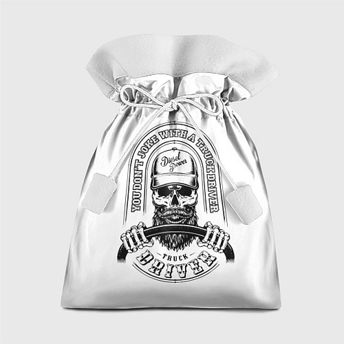 Подарочный мешок Водитель грузовика / 3D-принт – фото 1
