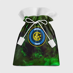 Мешок для подарков Интер кислотный огонь, цвет: 3D-принт