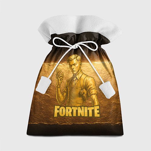 Подарочный мешок Fortnite золотой Мидас / 3D-принт – фото 1
