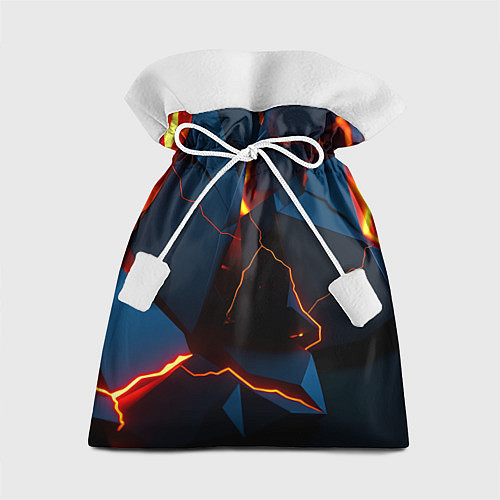 Подарочный мешок Block faults / 3D-принт – фото 1