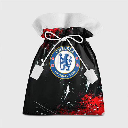 Подарочный мешок Chelsea брызги красок текстура / 3D-принт – фото 1