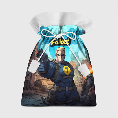 Подарочный мешок Fallout смотритель с пистолетом / 3D-принт – фото 1