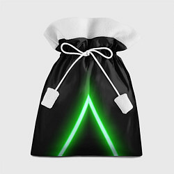 Мешок для подарков Color neon green, цвет: 3D-принт