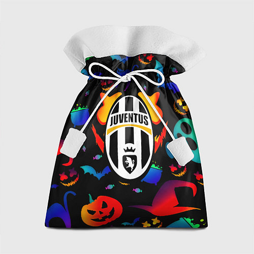 Подарочный мешок Juventus хэллоуин неон / 3D-принт – фото 1