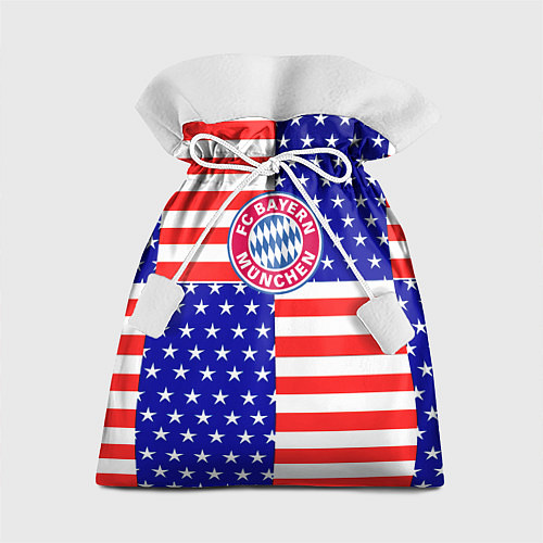 Подарочный мешок Бавария Мюнхен сша паттерн / 3D-принт – фото 1