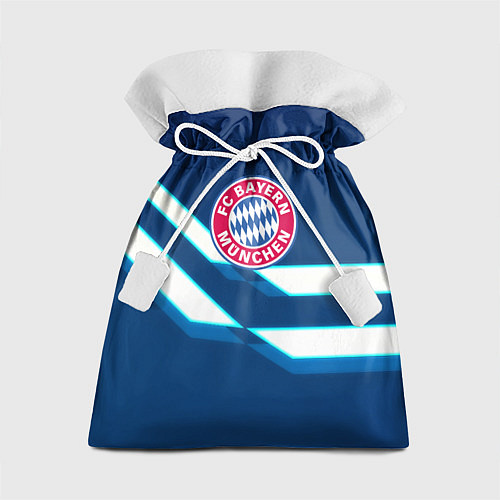 Подарочный мешок Бавария Мюнхен геометрия / 3D-принт – фото 1