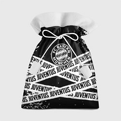 Мешок для подарков Бавария Мюнхен x Ювентус, цвет: 3D-принт