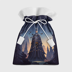 Мешок для подарков Новогодний Бэтмен, цвет: 3D-принт