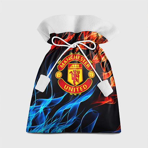 Подарочный мешок Манчестер Юнайтед огонь битва / 3D-принт – фото 1