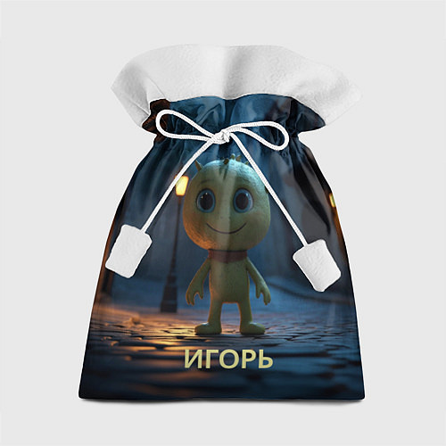 Подарочный мешок Мем игорь / 3D-принт – фото 1