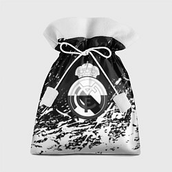 Мешок для подарков Реал Мадрид краски текстура, цвет: 3D-принт