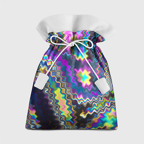 Подарочный мешок Абстракция переливы / 3D-принт – фото 1