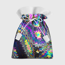 Мешок для подарков Абстракция переливы, цвет: 3D-принт