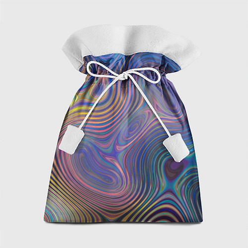 Подарочный мешок Абстрактная рябь / 3D-принт – фото 1