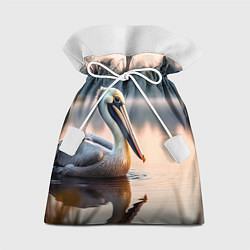 Подарочный мешок Пеликан на рассвете