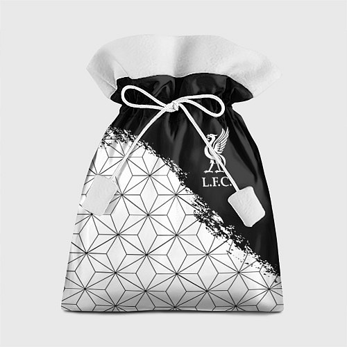 Подарочный мешок Liverpool краски текстура геометрия / 3D-принт – фото 1