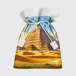 Мешок для подарков Величие пирамид на закате, цвет: 3D-принт