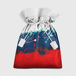 Мешок для подарков Триколор РФ, цвет: 3D-принт
