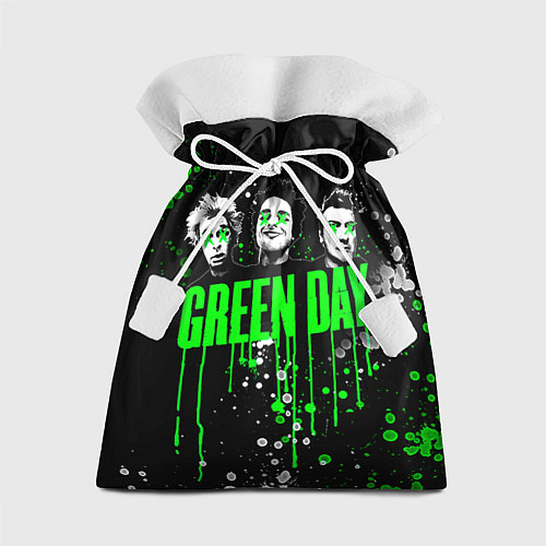 Подарочный мешок Green Day: Acid Colour / 3D-принт – фото 1