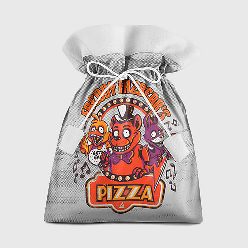Подарочный мешок Freddy Pizza / 3D-принт – фото 1