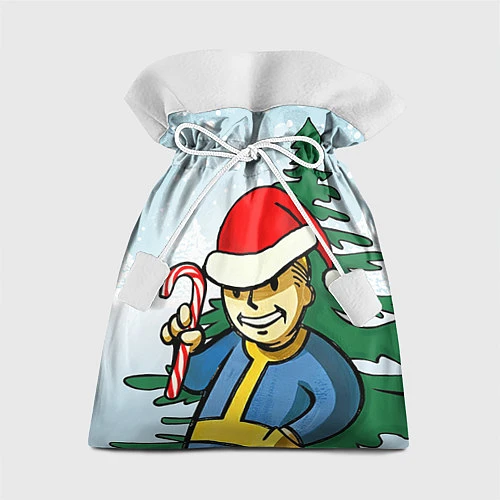 Подарочный мешок Fallout Christmas / 3D-принт – фото 1