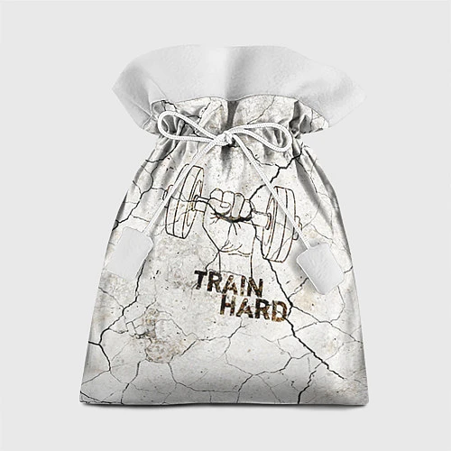 Подарочный мешок Train hard / 3D-принт – фото 1