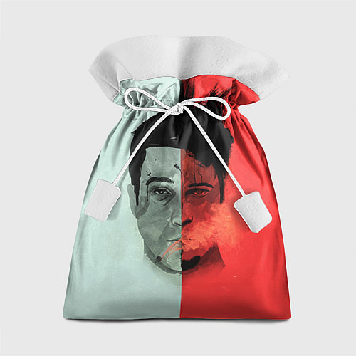 Подарочный мешок Norton: White & Red / 3D-принт – фото 1