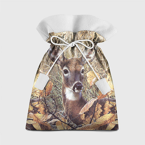Подарочный мешок Оленёнок в осеннем лесу / 3D-принт – фото 1