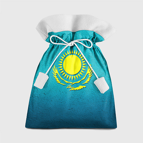 Подарочный мешок Флаг Казахстана / 3D-принт – фото 1