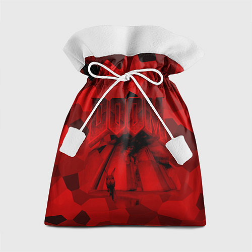 Подарочный мешок DOOM: Red Polygon / 3D-принт – фото 1