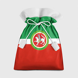 Мешок для подарков Татарстан: флаг, цвет: 3D-принт