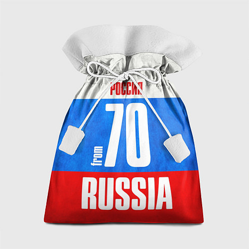 Подарочный мешок Russia: from 70 / 3D-принт – фото 1