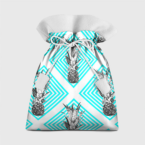 Подарочный мешок Ананасы 15 / 3D-принт – фото 1