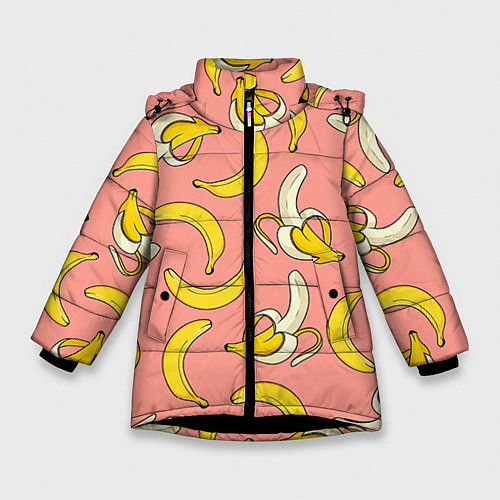 Зимняя куртка для девочки Банан 1 / 3D-Черный – фото 1