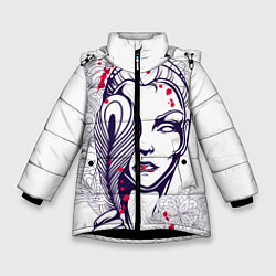 Зимняя куртка для девочки Богиня