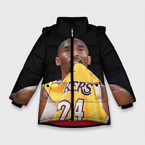 Зимняя куртка для девочки Kobe Bryant / 3D-Красный – фото 1