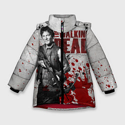 Куртка зимняя для девочки Walking Dead: Deryl Dixon, цвет: 3D-красный