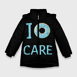 Зимняя куртка для девочки I Donut care