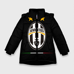 Зимняя куртка для девочки Juventus: 3 stars