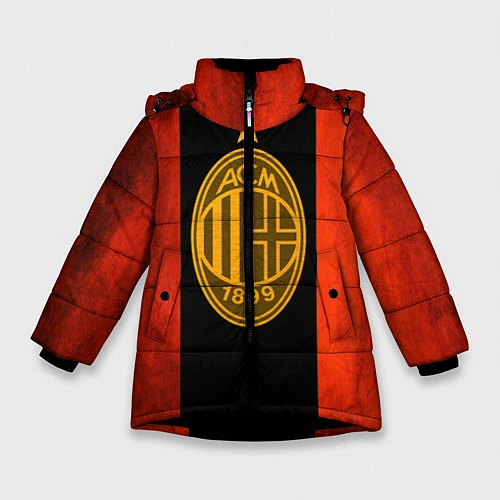 Зимняя куртка для девочки Milan5 / 3D-Черный – фото 1