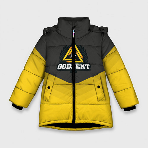 Зимняя куртка для девочки Godsent Uniform / 3D-Черный – фото 1