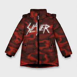 Зимняя куртка для девочки Slayer Texture