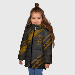 Куртка зимняя для девочки Cs:go - Knight m4a1-s style 2022, цвет: 3D-черный — фото 2