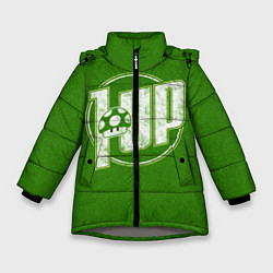 Куртка зимняя для девочки Level Up, цвет: 3D-светло-серый