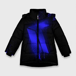Куртка зимняя для девочки Titan: Black collection, цвет: 3D-черный