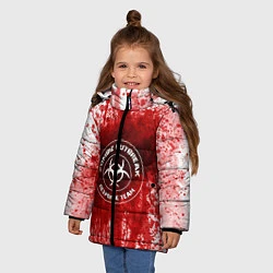 Куртка зимняя для девочки Zombie Outbreak, цвет: 3D-светло-серый — фото 2