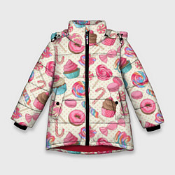 Зимняя куртка для девочки Радости для сладости