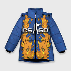 Зимняя куртка для девочки CS:GO Fire Elemental