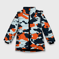 Зимняя куртка для девочки CS:GO Asiimov Camouflage