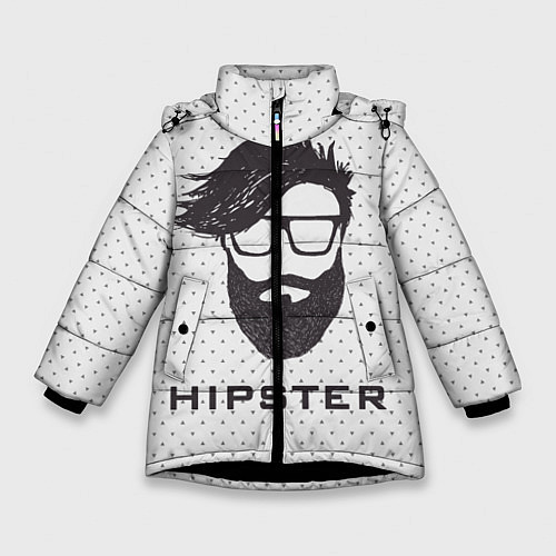 Зимняя куртка для девочки Hipster / 3D-Черный – фото 1
